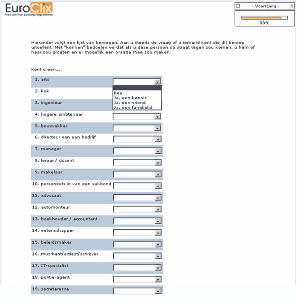 user friendliness of web questionnaires
