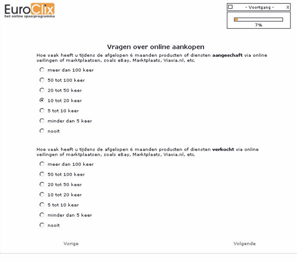user friendliness of web questionnaires