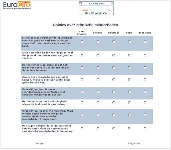 user friendliness of web questionnaires