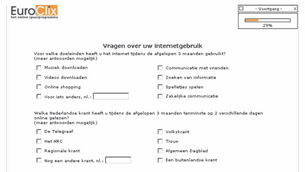 user friendliness of web questionnaires