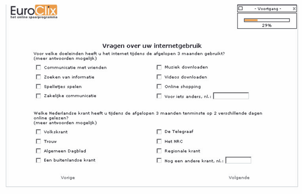 user friendliness of web questionnaires